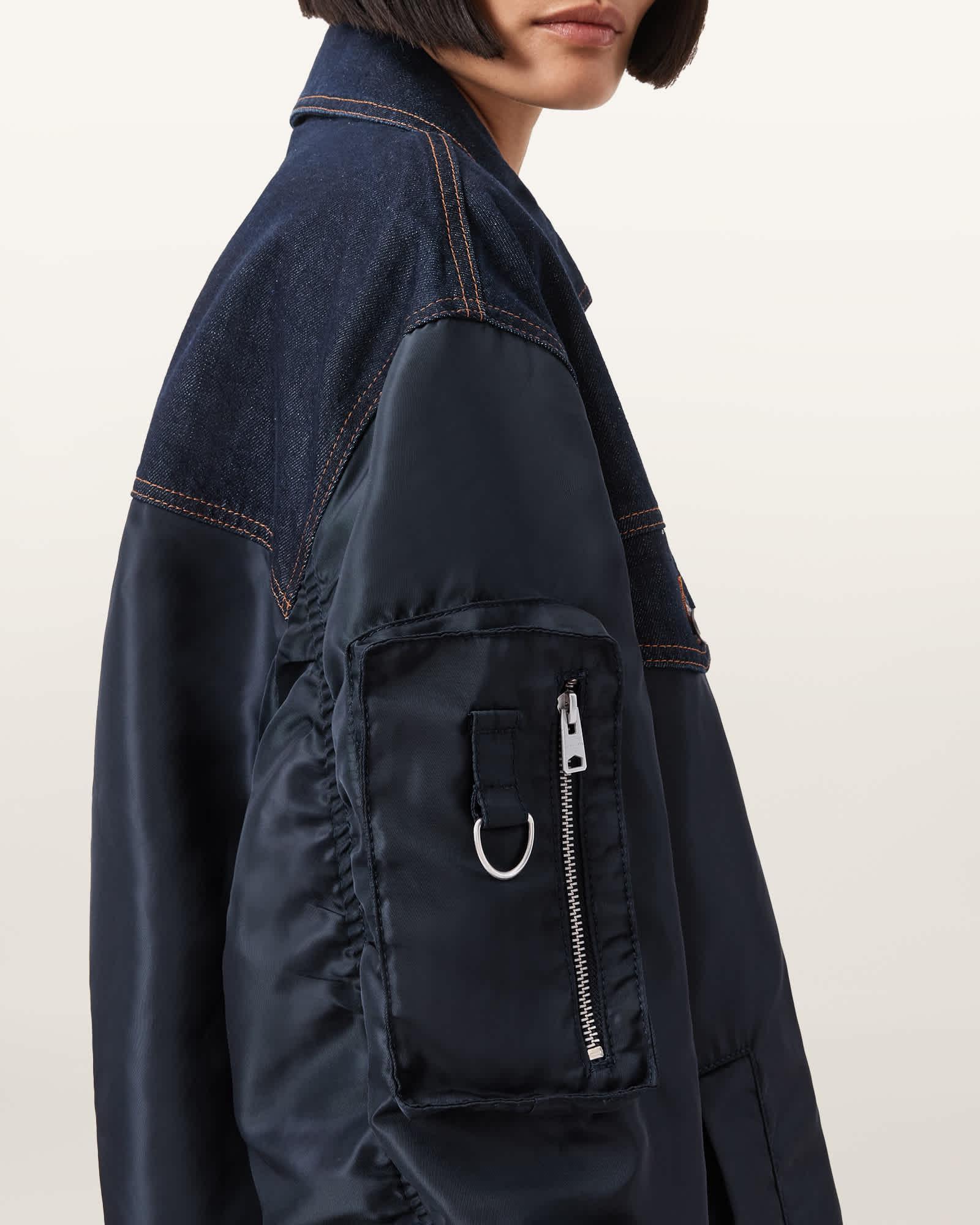 Verity Relaxed Fit Bomber Jacket Product Image