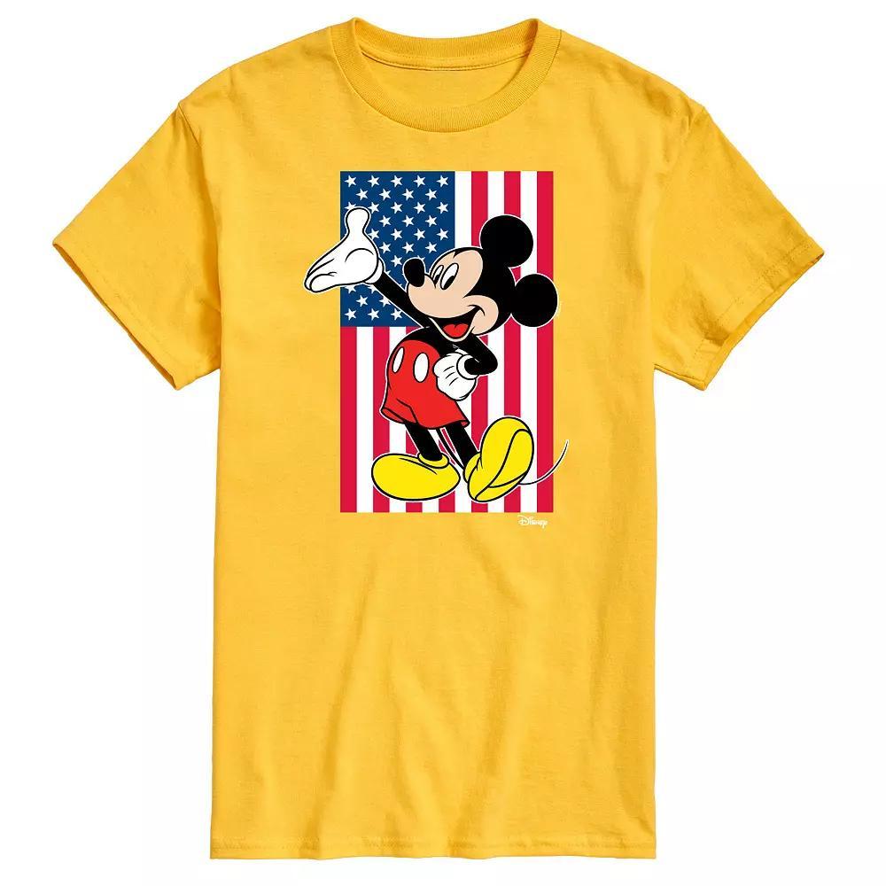Disney's Mickey Mouse Men's Flag Graphic Tee,  Product Image