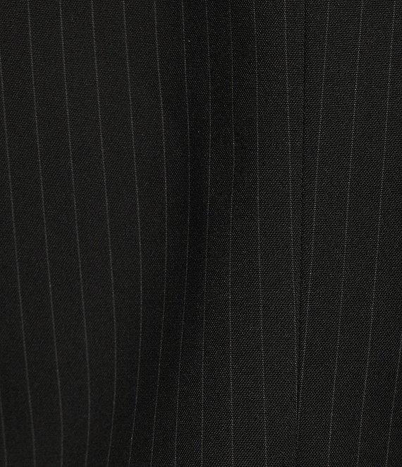 Calvin Klein Pin Stripe Novelty V-Neck Button Front Vest Product Image