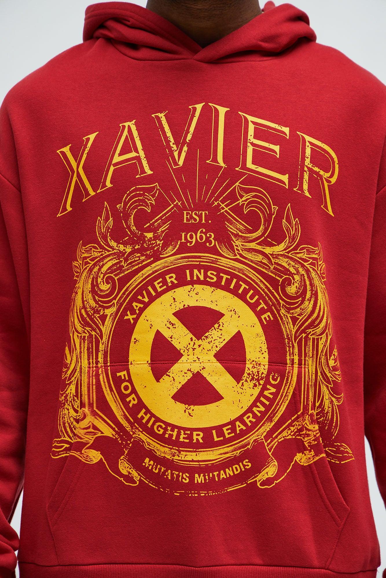 Xavier Institute Hoodie - Red Product Image