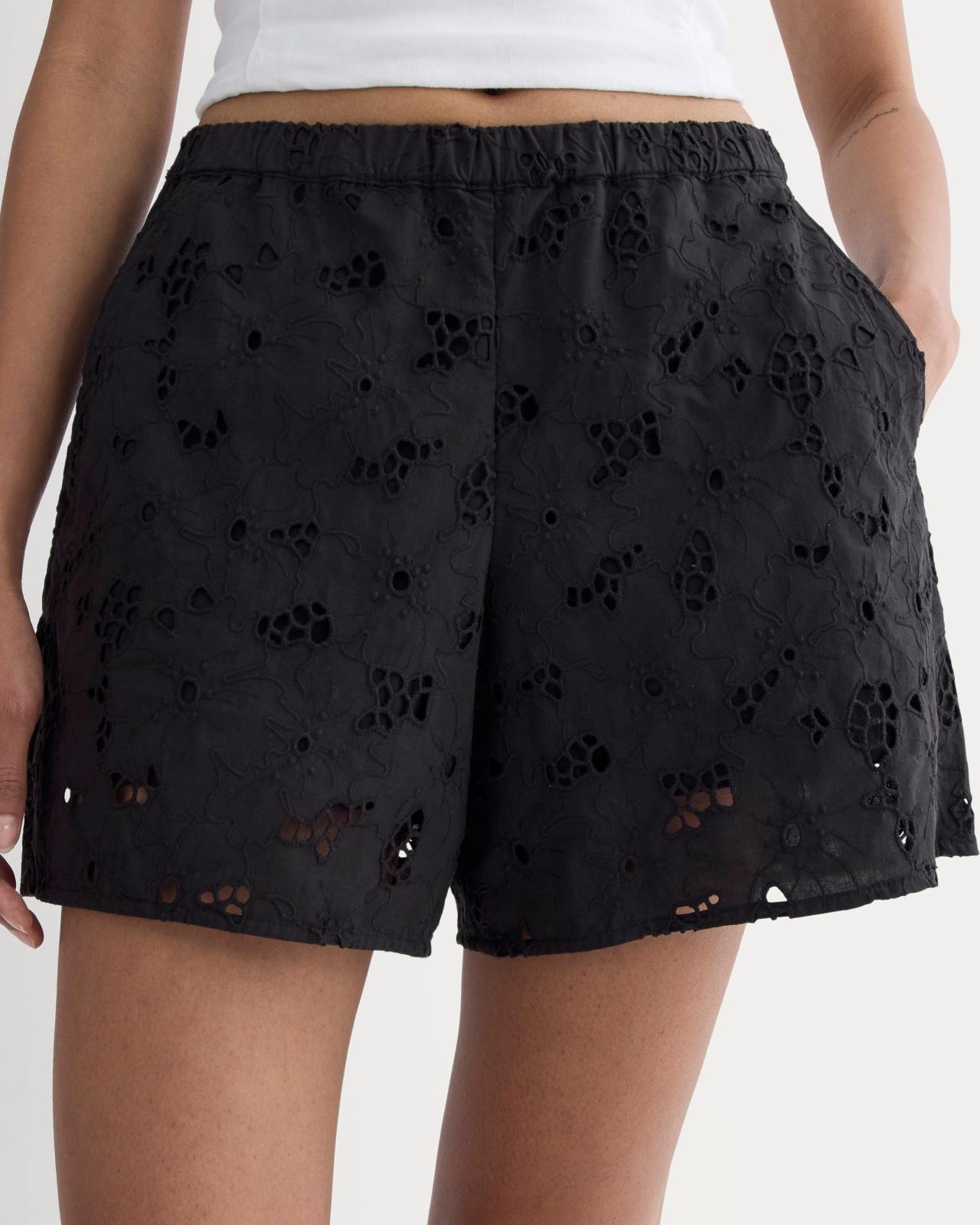 Womens Eyelet Pull-On Short by Everlane Product Image