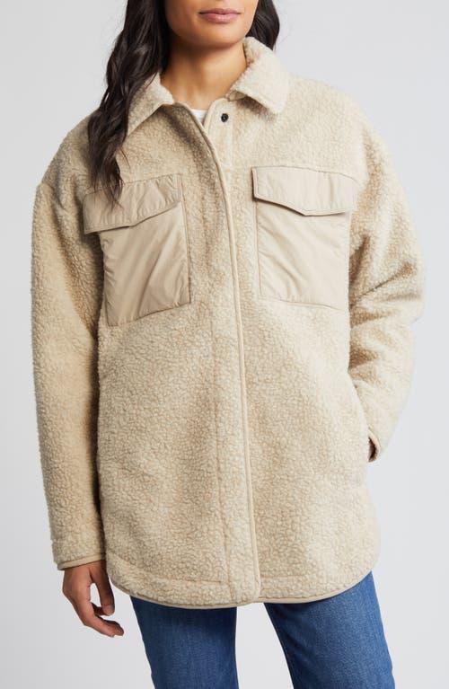 Womens Simcoe Sherpa Shirt Jacket Product Image