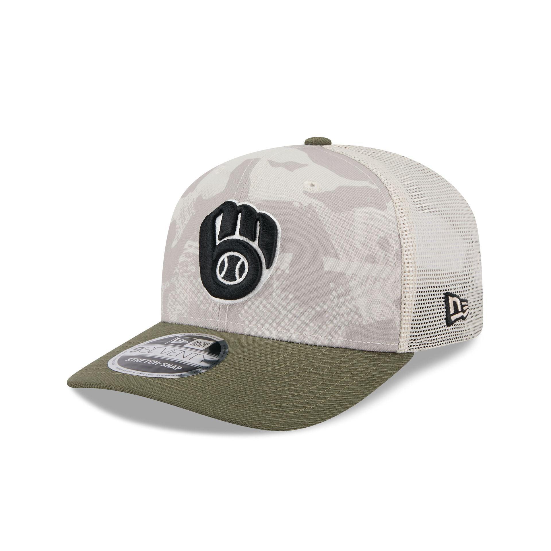 Milwaukee Brewers Armed Forces Day 2025 9SEVENTY Trucker Hat Male Product Image