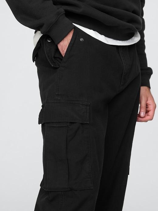 Herringbone Utility Cargo Pants Product Image