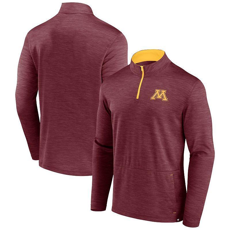 Mens Fanatics Branded Maroon Texas A&M Aggies Classic Homefield Quarter-Zip Top Product Image