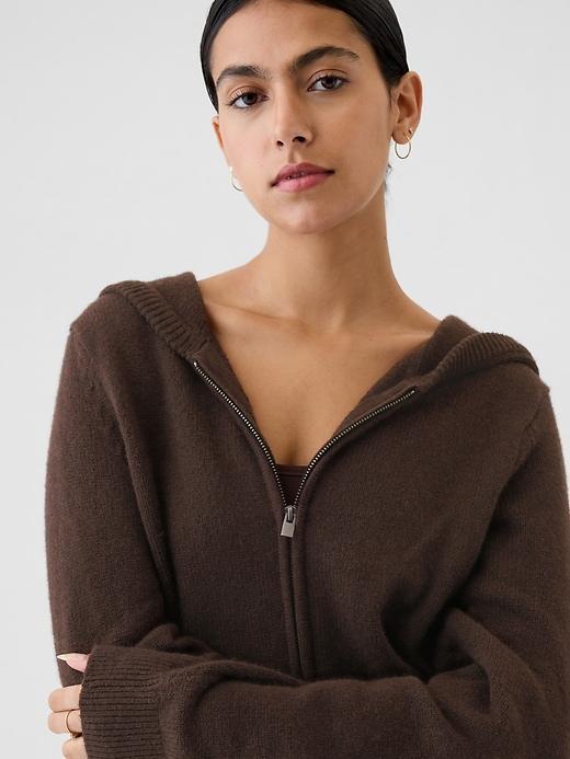 CashSoft Zip Sweater Hoodie Product Image