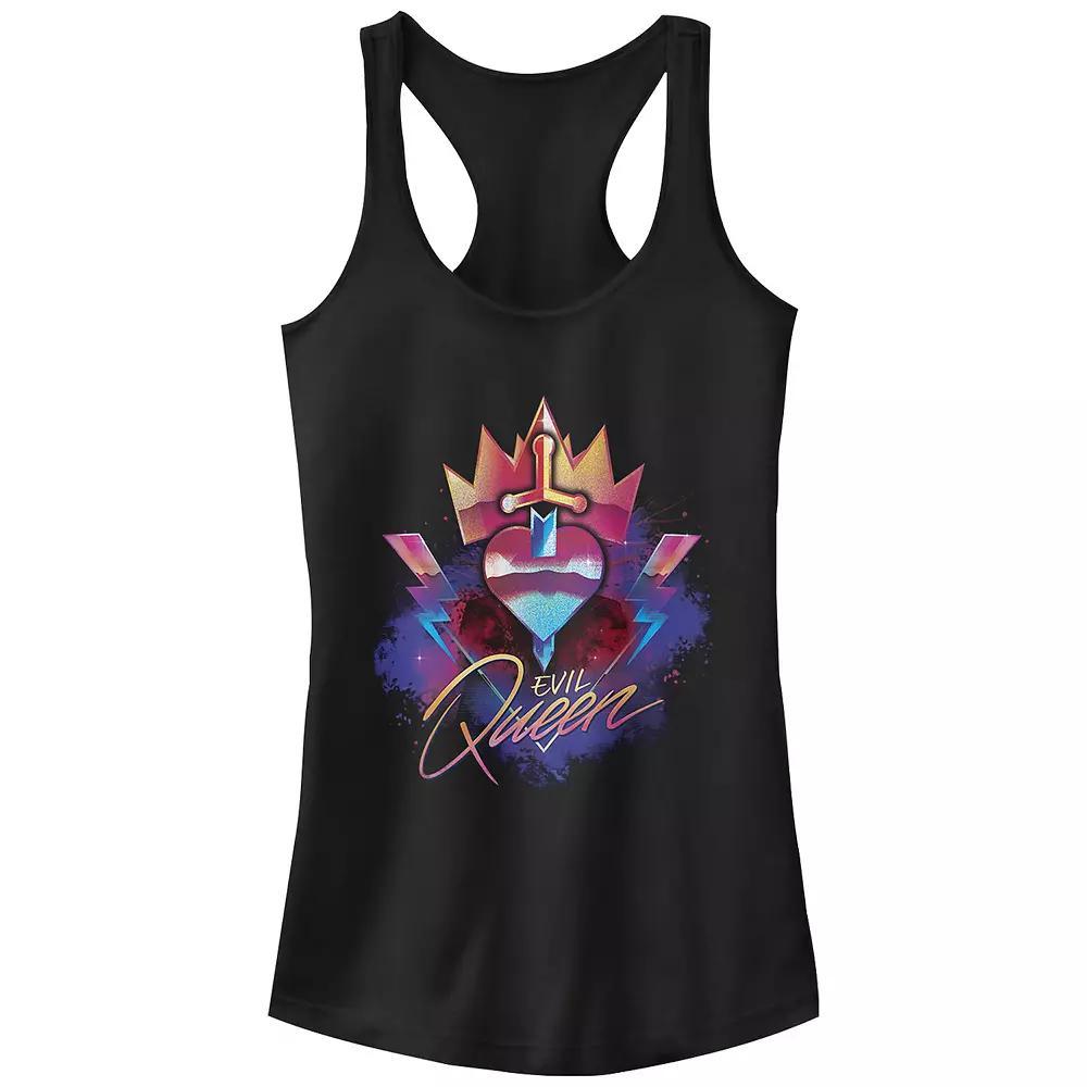 Disney Villains Snow White Evil Queen Emblem Juniors' Racerback Tank Top, Girl's,  Product Image