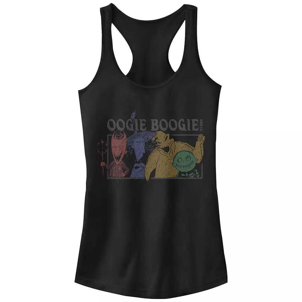 Disney's The Nightmare Before Christmas Oogie Boogie's Team Juniors' Racerback Tank Top, Girl's,  Product Image