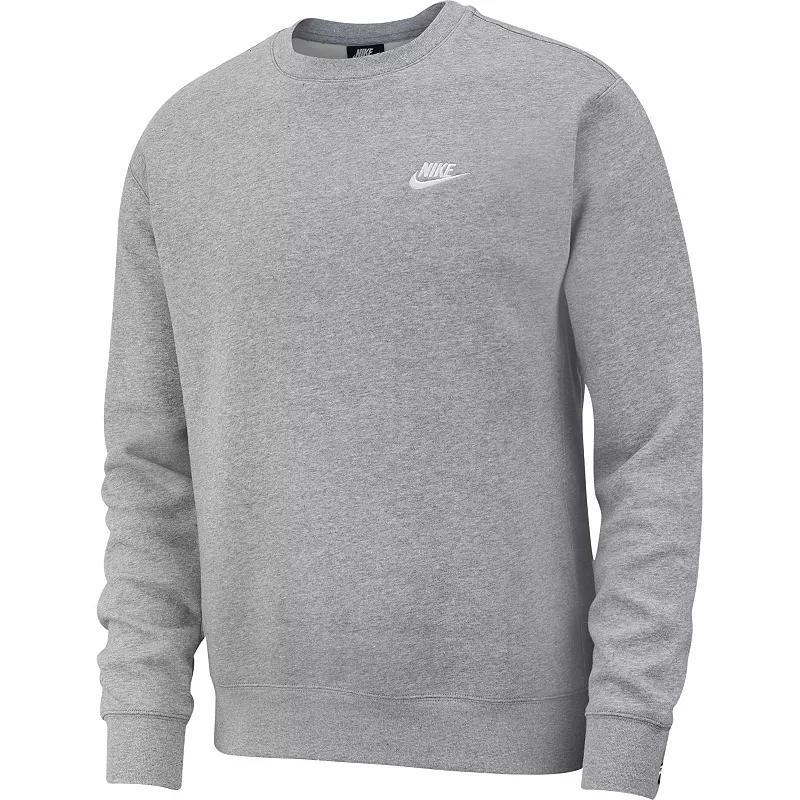 Nike Men's Club Crewneck Sweatshirt in Fir/White at Nordstrom, Size Xx-Large Product Image