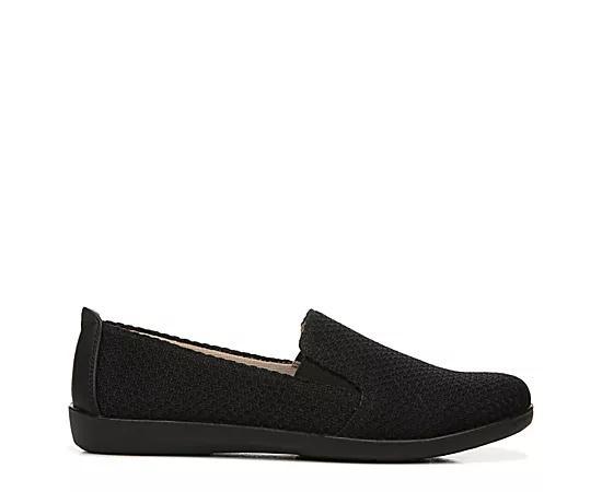 LifeStride Next Level Women's Machine Washable Slip-on Sneakers, Size: 6.5, True Black Product Image