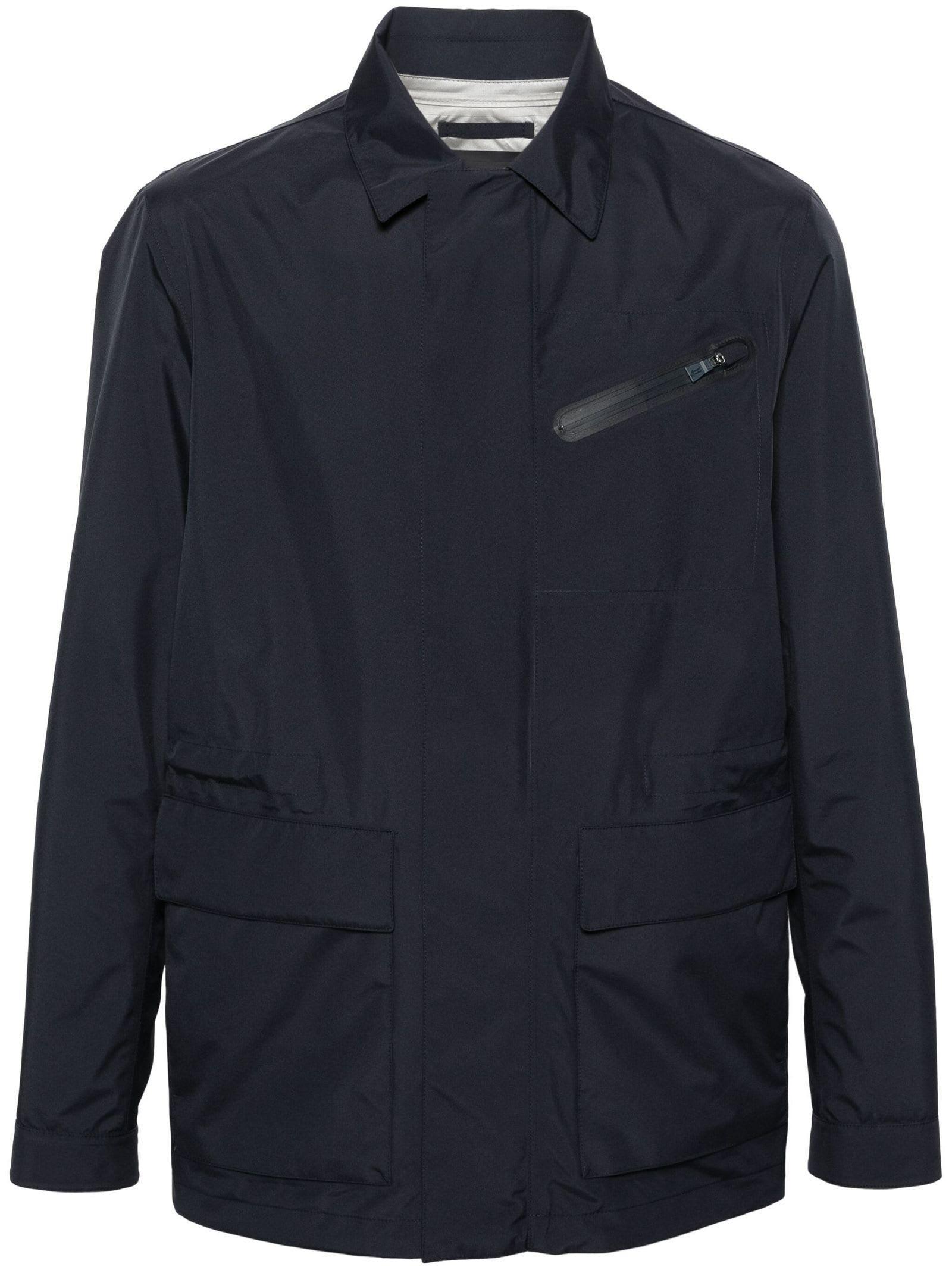 HERNO Navy Blue Lightweight Jacket Product Image