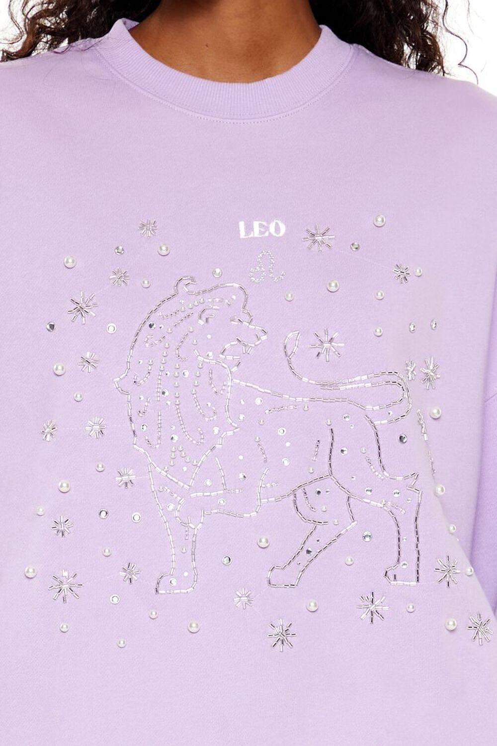 Beaded Leo Pullover | Forever 21 Product Image