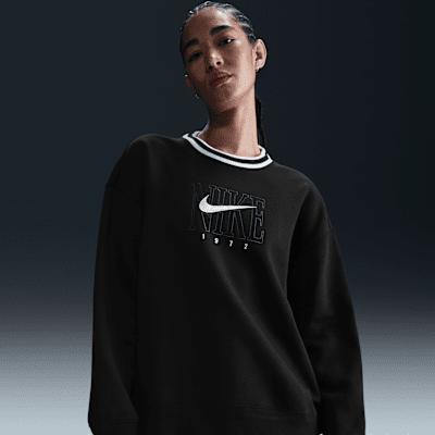 Women's Nike Sportswear Phoenix Fleece Oversized Graphic Crew-Neck Sweatshirt Product Image