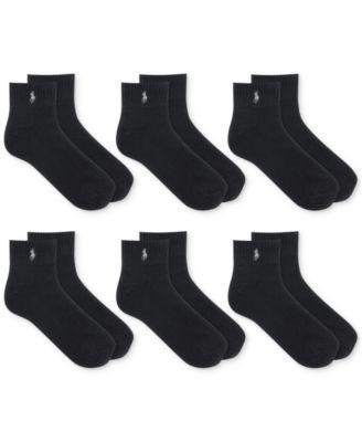 Polo Ralph Lauren Performance Cotton Quarter Socks 6 Product Image