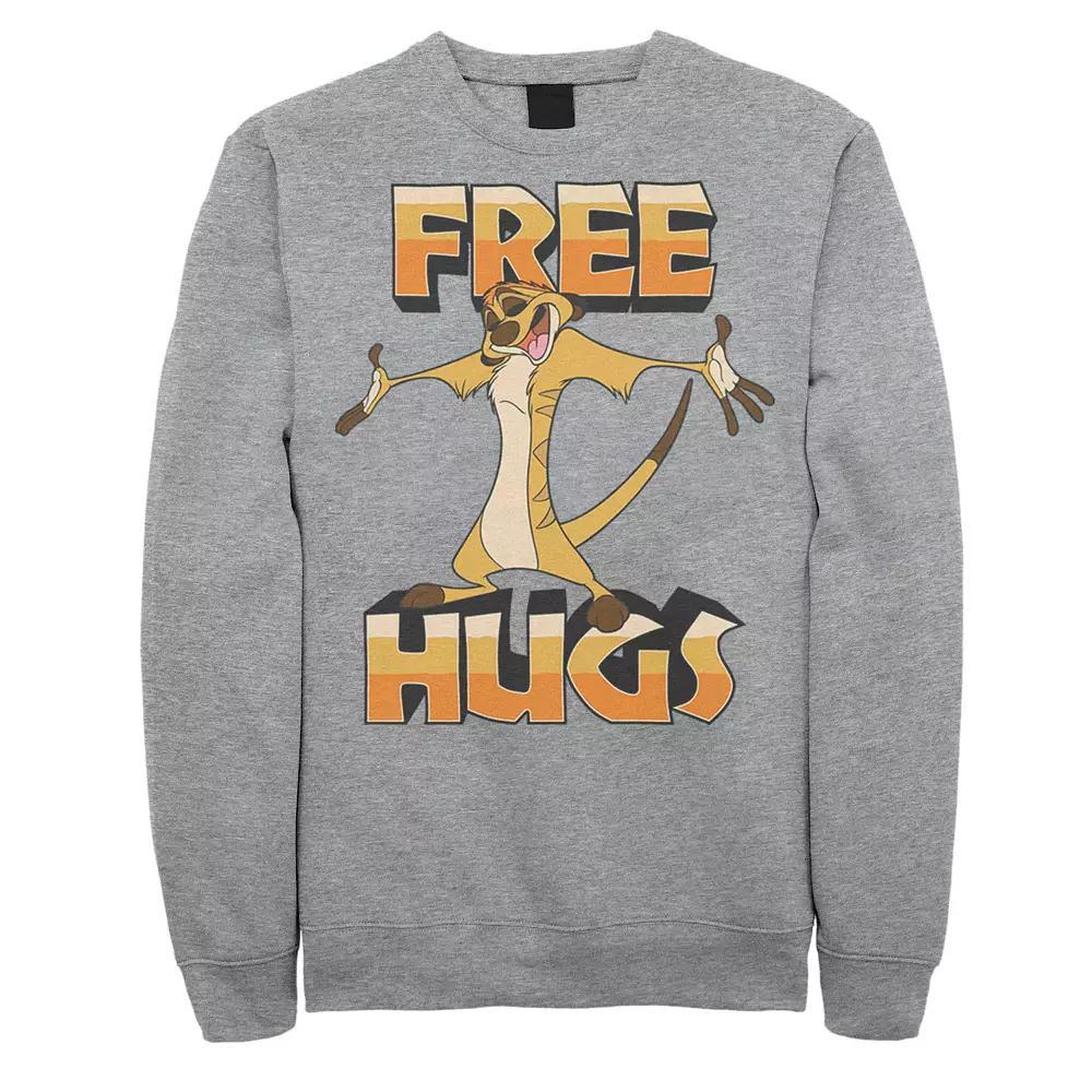 Disney's The Lion King Timon Men's Free Hugs Sweatshirt,  Product Image