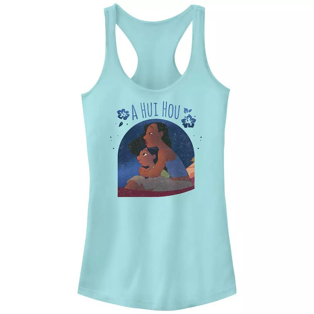 Disney's Lilo & Stitch And Nani A Hui Hou Juniors' Racerback Tank Top, Girl's,  Product Image