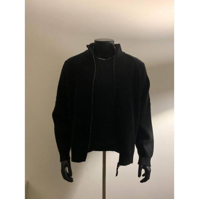 Plain Zip Cardigan Product Image