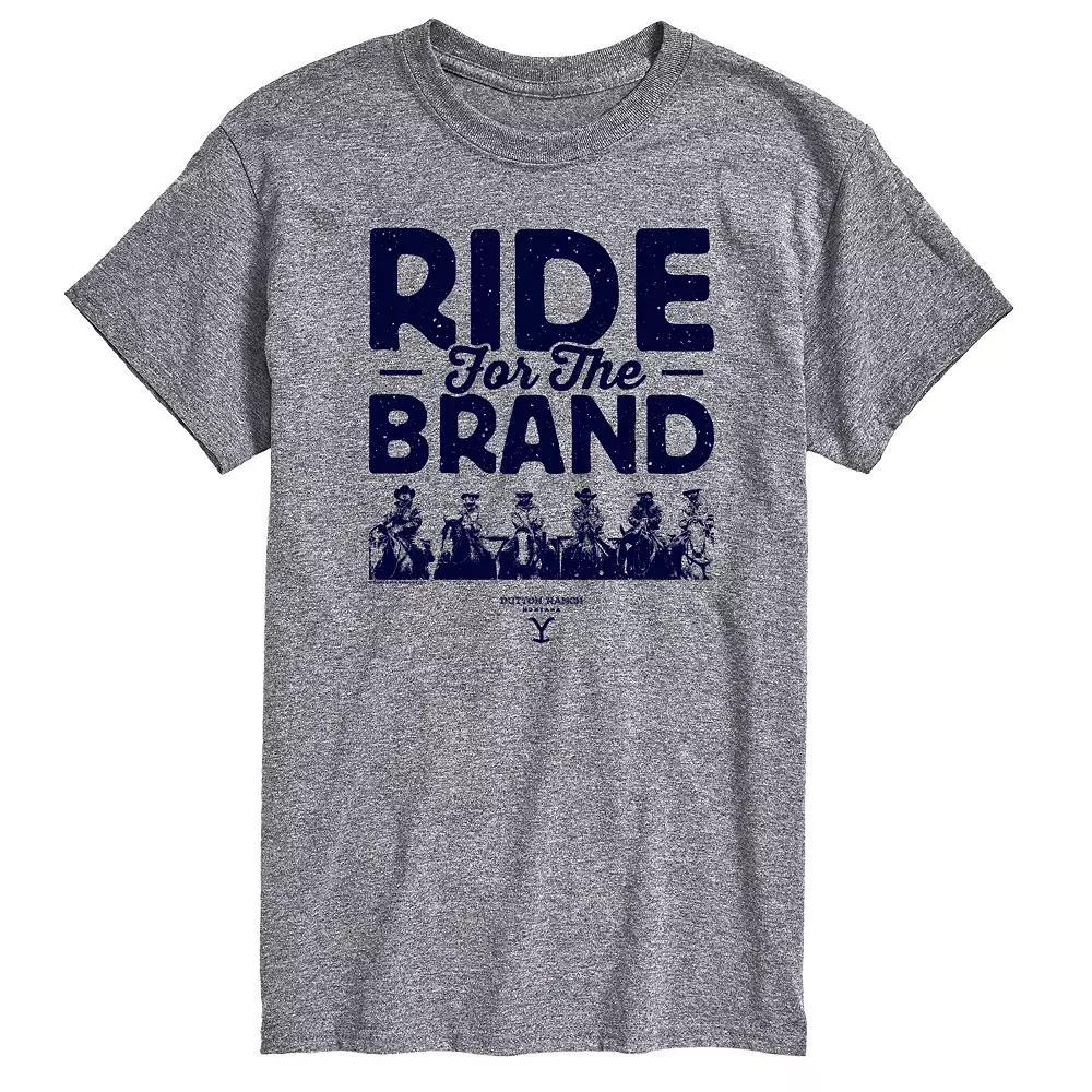 Big & Tall Yellowstone Ride For The Brand Graphic Tee, Men's,  Product Image