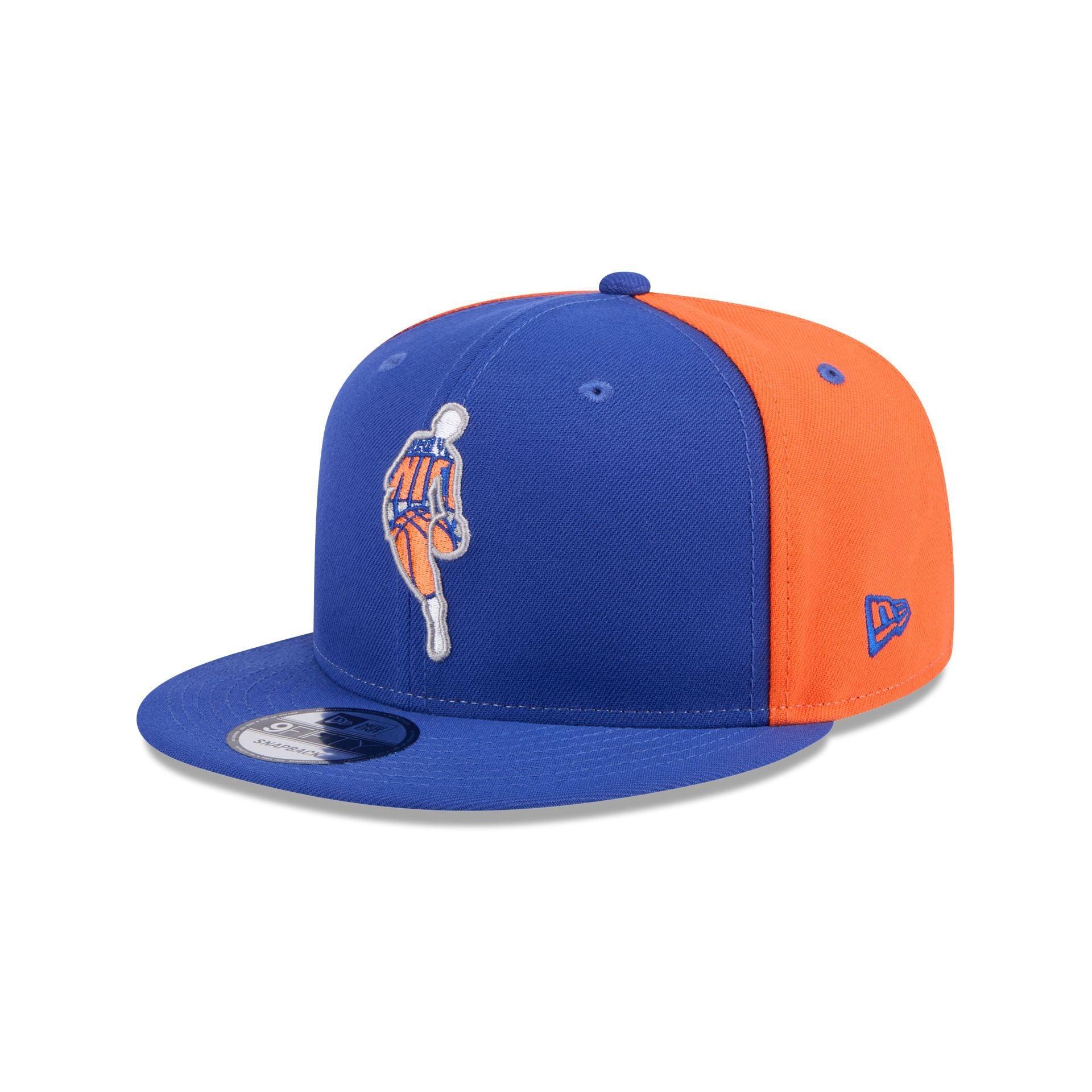 New York Knicks Front Logoman 9FIFTY Snapback Hat Male Product Image