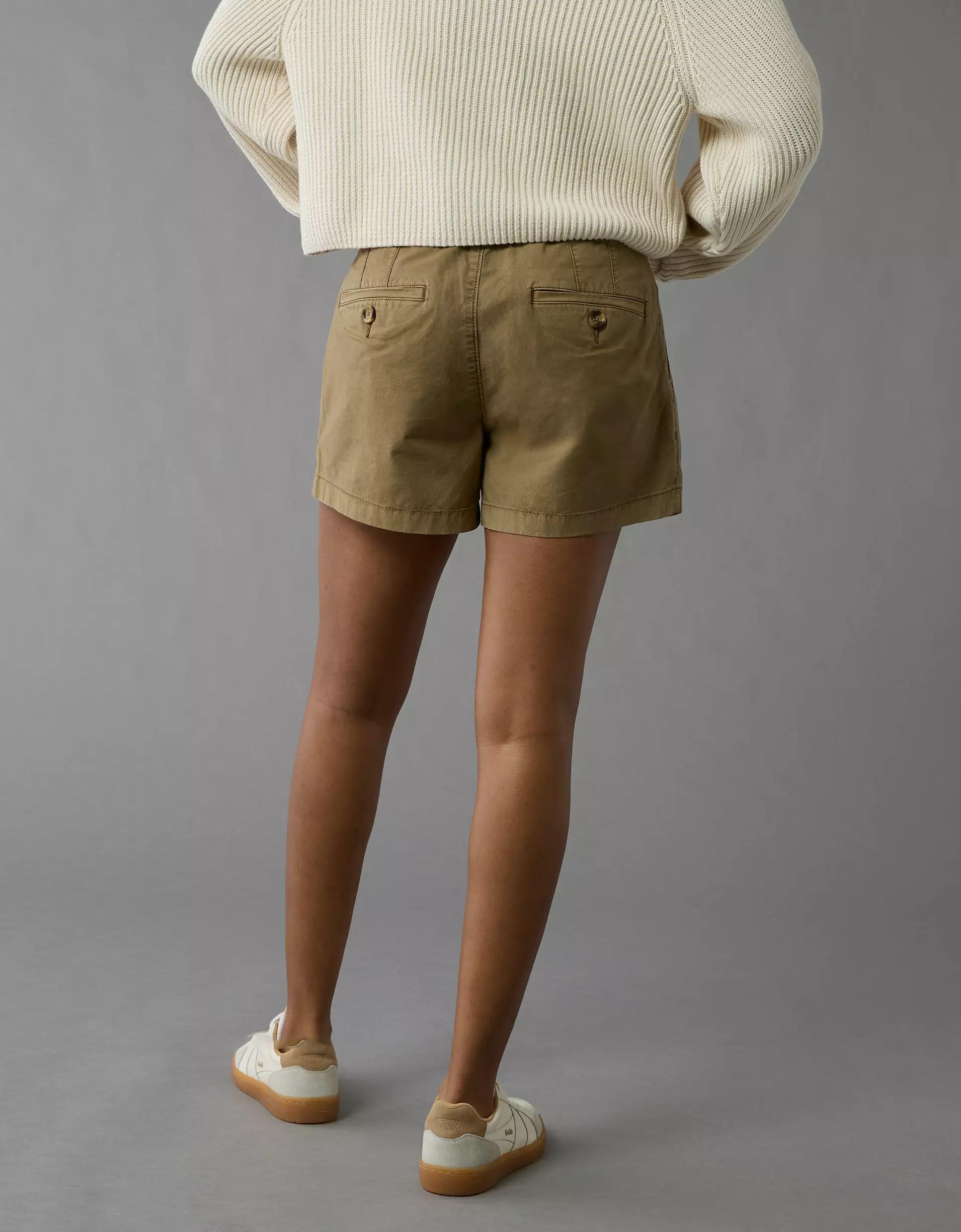 AE Snappy Stretch High-Waisted Trouser Short Product Image