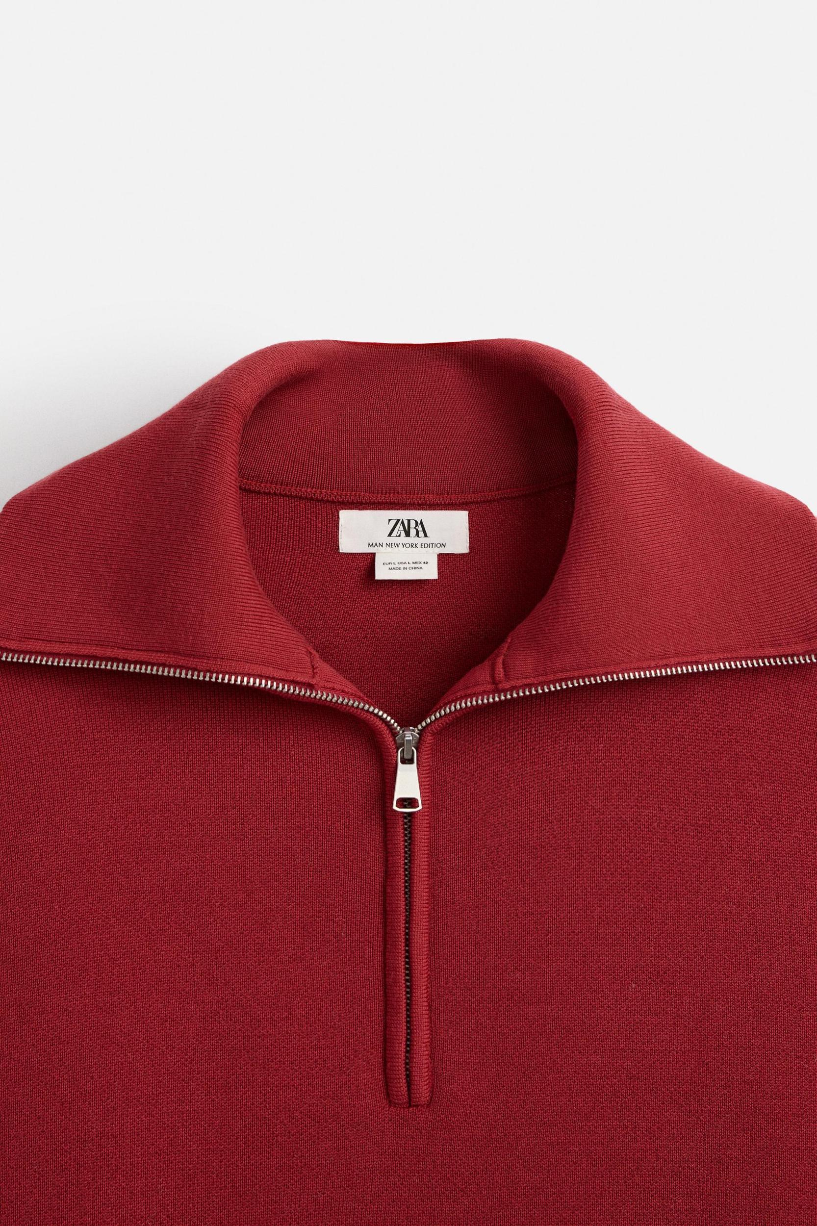 LIMITED EDITION ZIP NECK SWEATER Product Image