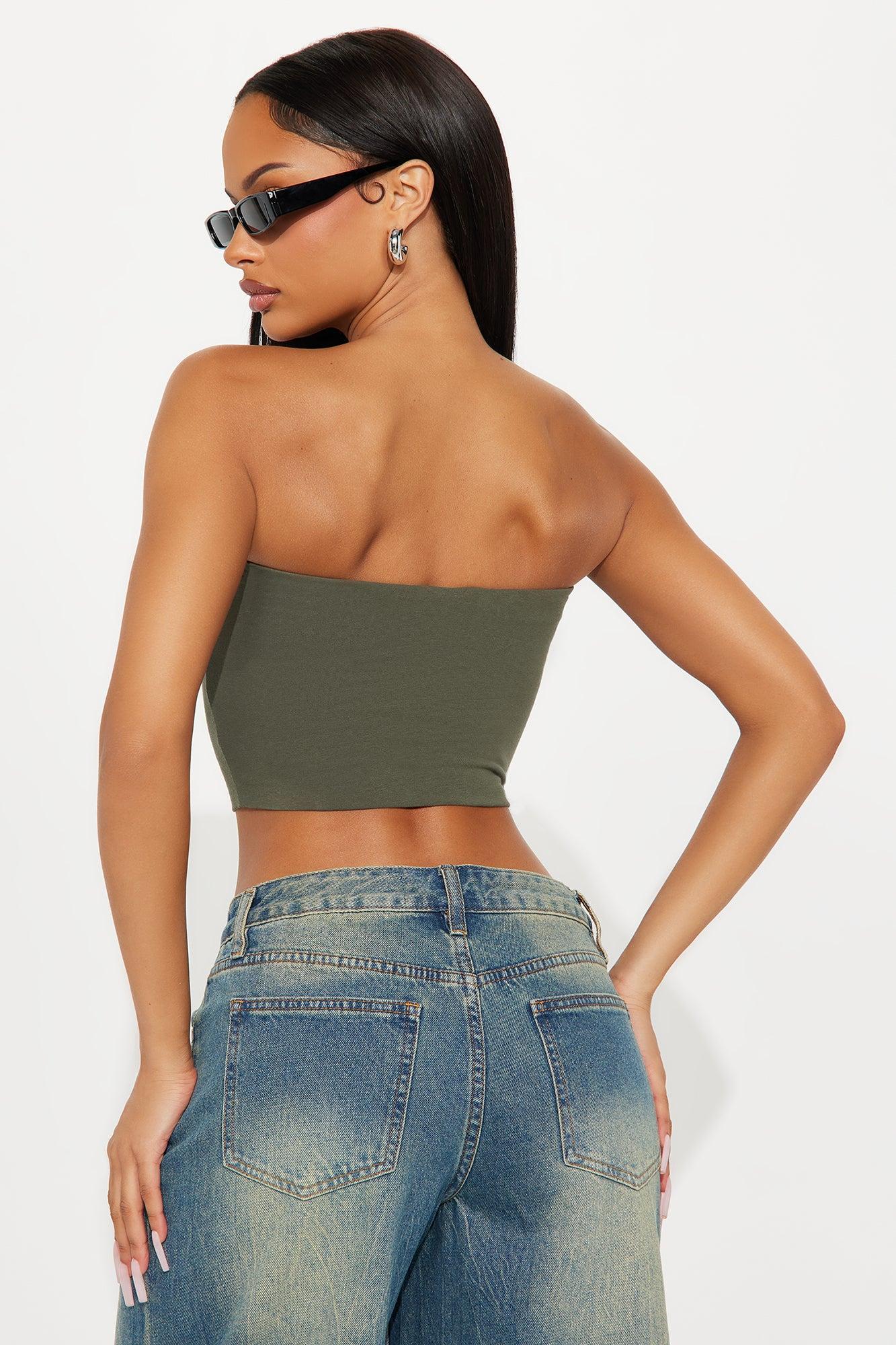 Essential Bandeau - Olive 1 Product Image
