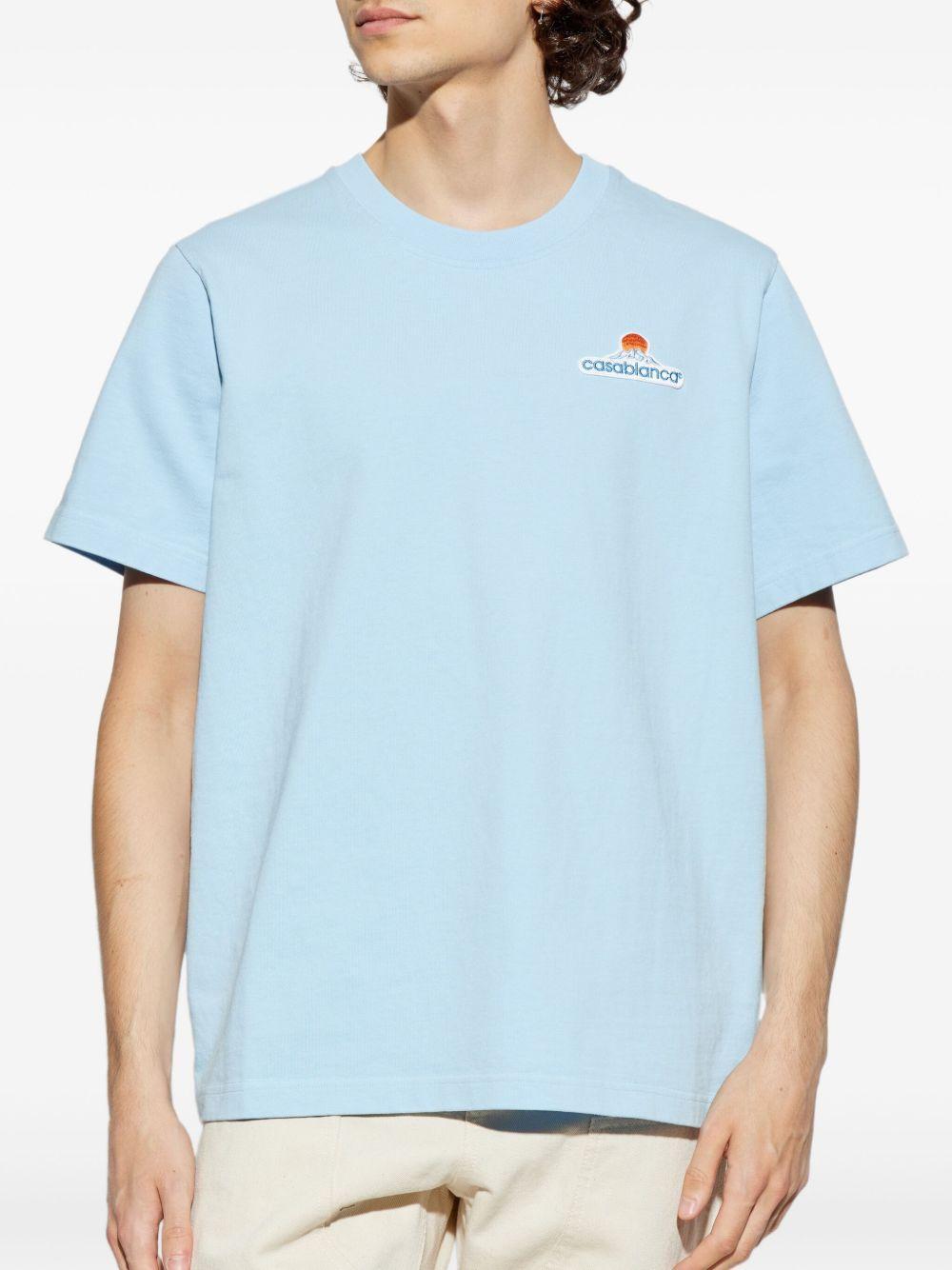 logo-embroidered t-shirt Product Image