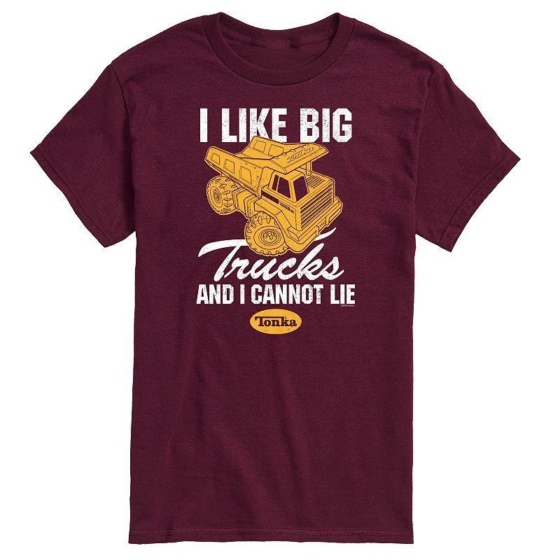 Big & Tall Tonka I Like Big Trucks Graphic Tee, Men's, Size: 4XL Tall, Black Product Image