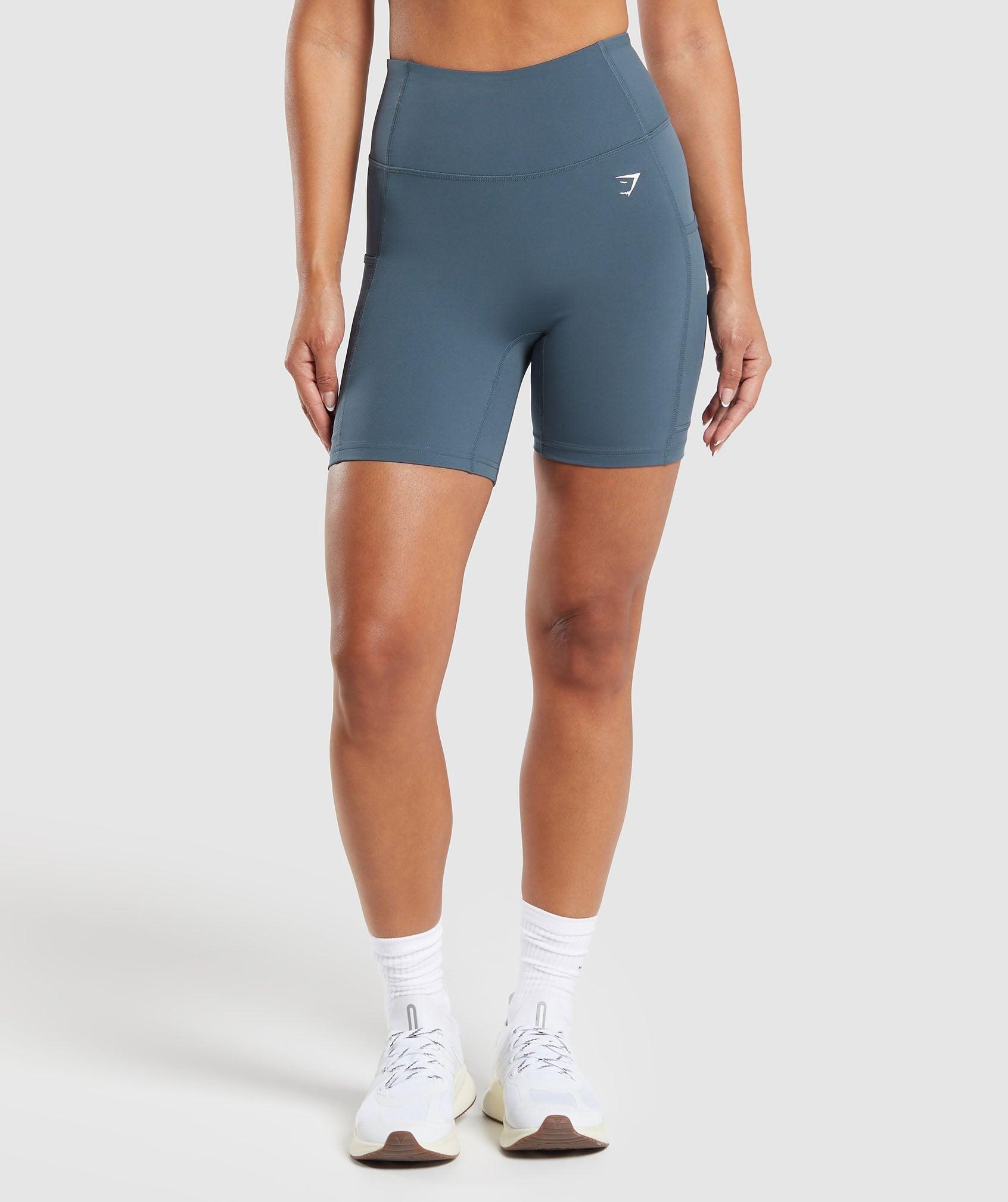 Gymshark Pocket Shorts - Cargo Blue Female Product Image