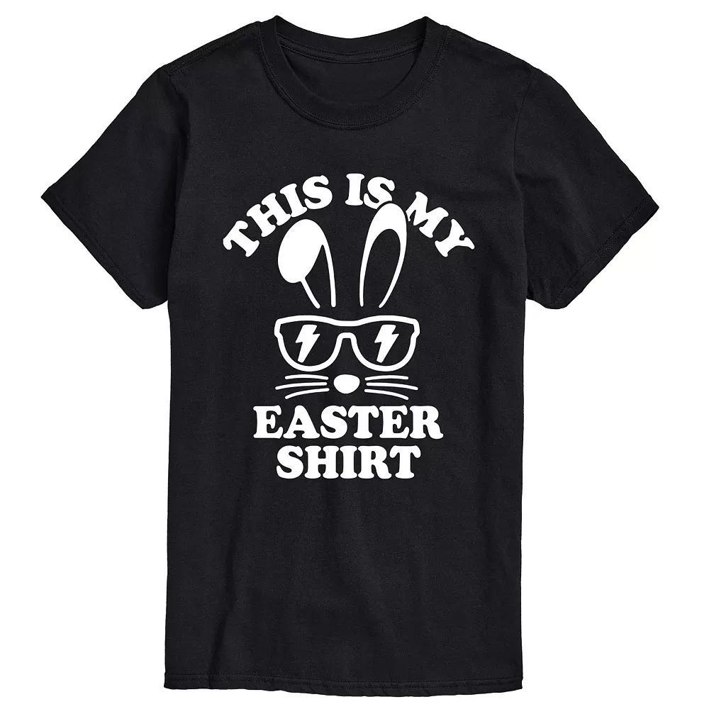 Men's This Is My Easter Shirt Graphic Tee, Size: Medium, Black Product Image