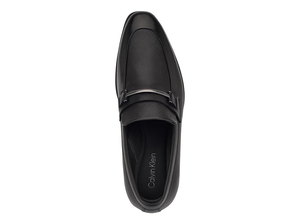 Calvin Klein Dillie Leather) Men's Lace Up Wing Tip Shoes Product Image