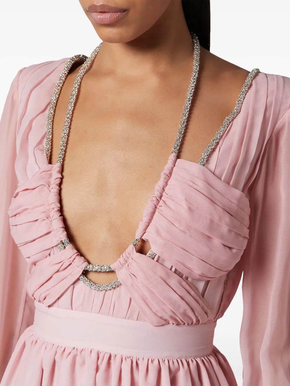 ombré-effect mini dress Product Image