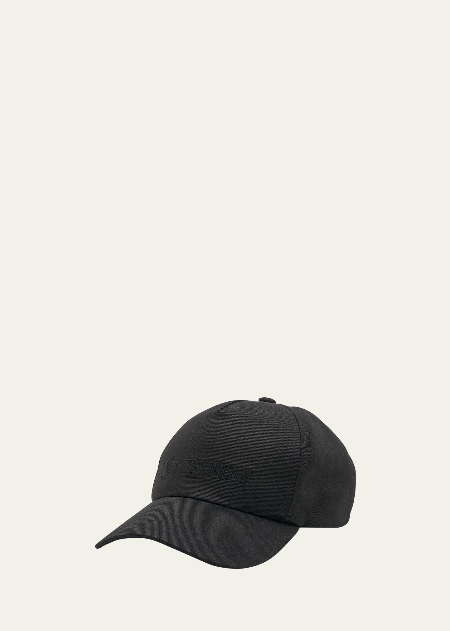 Mens Embroidered Logo 5-Panel Baseball Cap Product Image