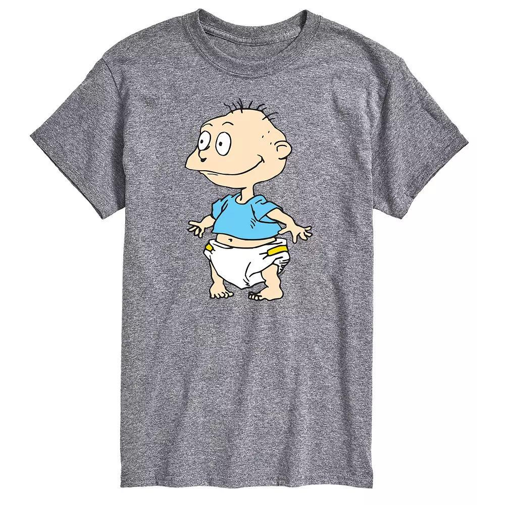 Big & Tall Rugrats Tommy Coming Graphic Tee, Men's, Size: 3XB, Gray Product Image