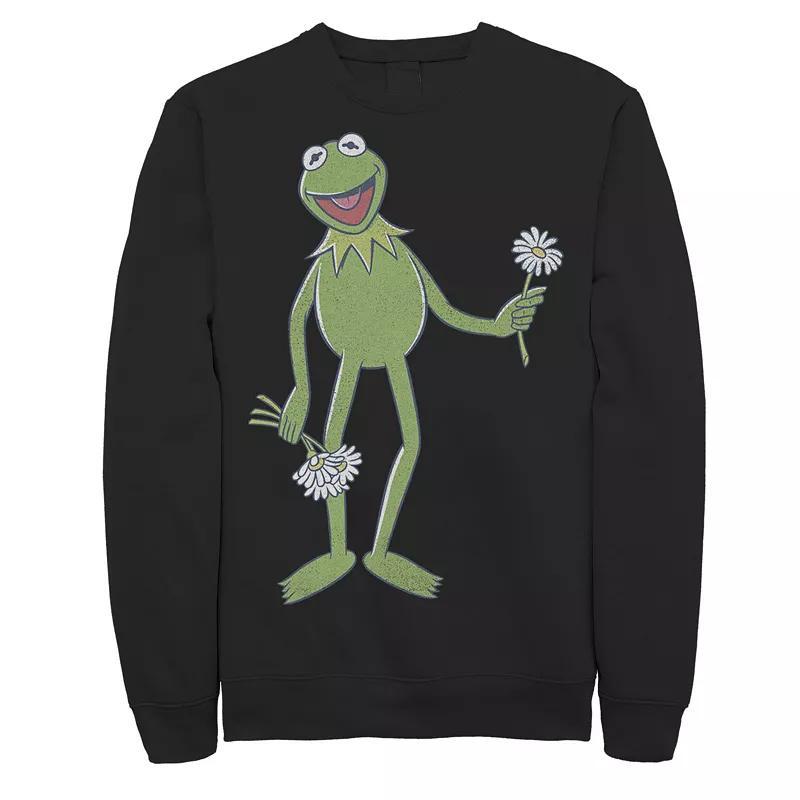 Disney's The Muppets Kermit The Frog Men's Portrait Sweatshirt,  Product Image