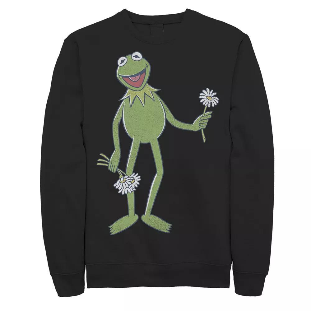 Disney's The Muppets Kermit The Frog Men's Portrait Sweatshirt,  Product Image