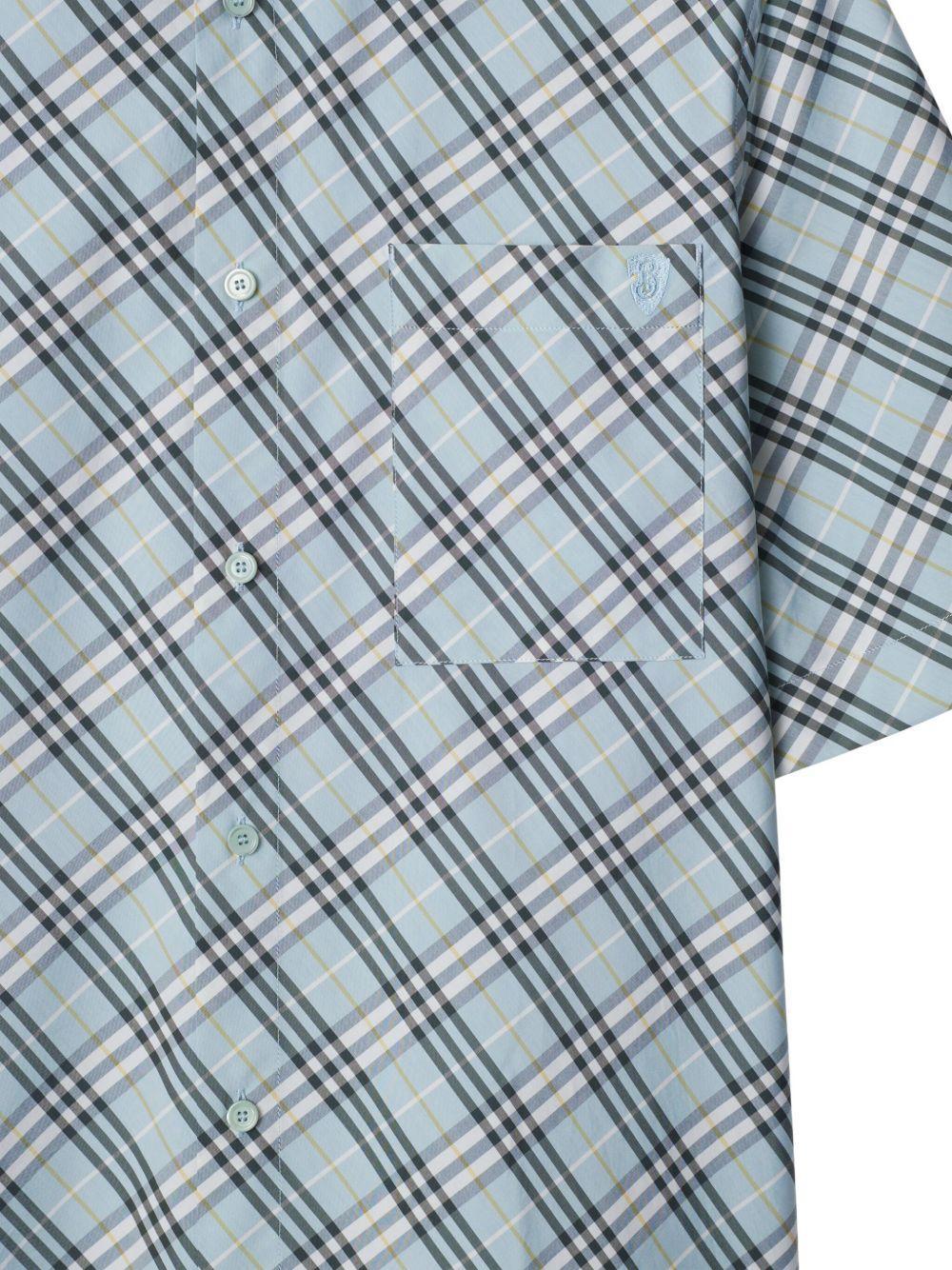 check-pattern shirt  Product Image
