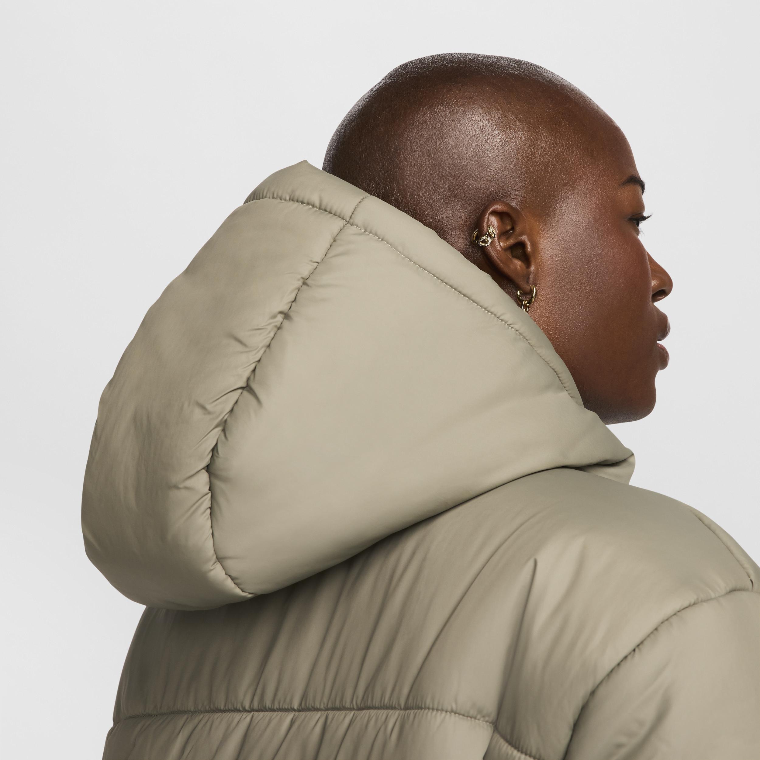 Nike Sportswear Classic Puffer Women's Therma-FIT Loose Hooded Jacket Product Image