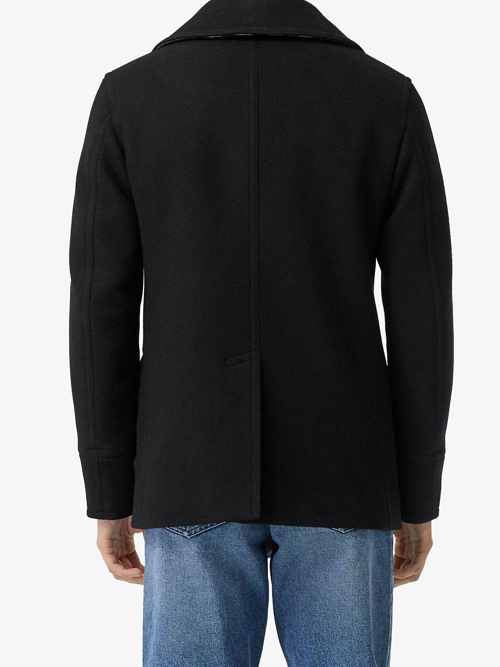 Wool Blend Pea Coat Product Image