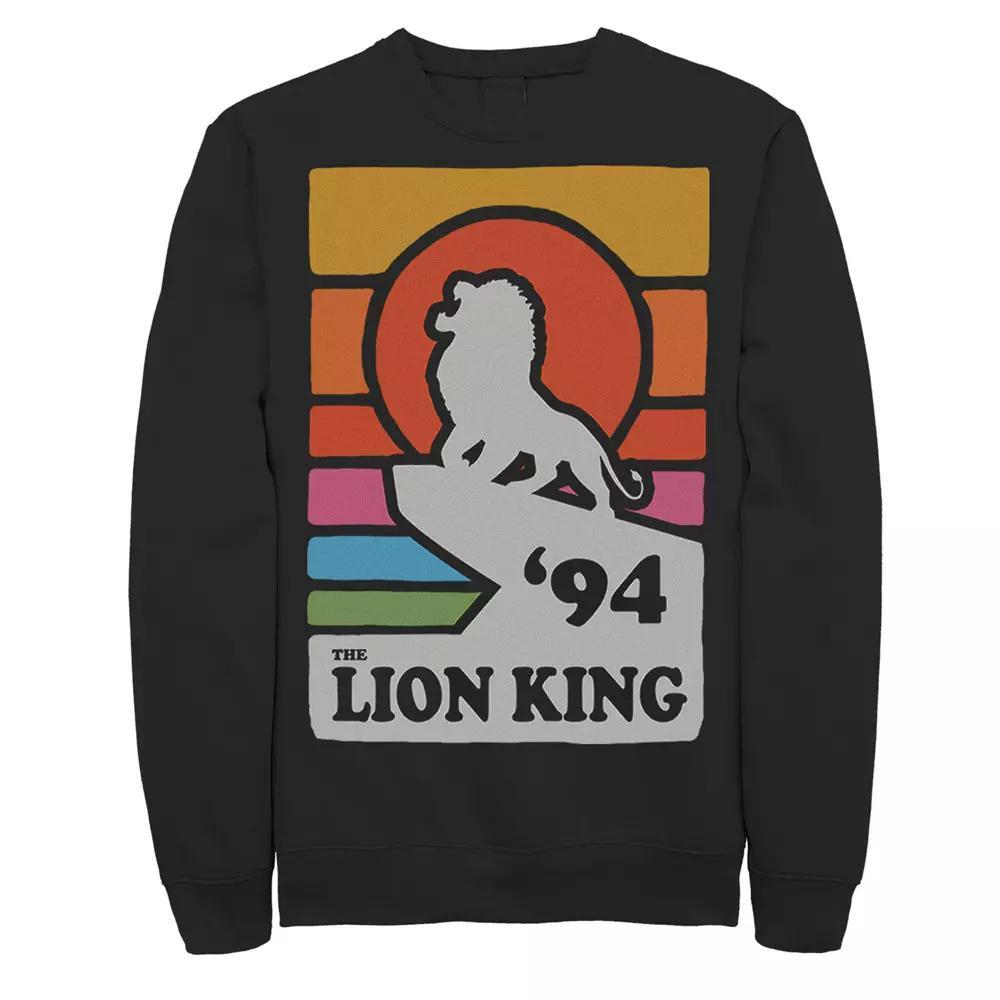 Disney's The Lion King Pride Rock Men's Sweatshirt, Size: XL, Black Product Image