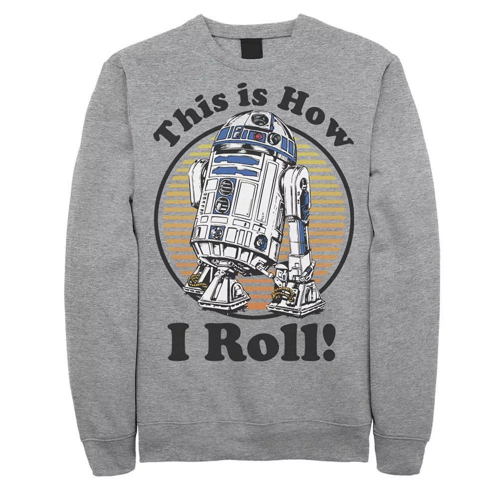 Men's Star Wars R2-D2 How I Roll Sweatshirt Pullover,  Product Image