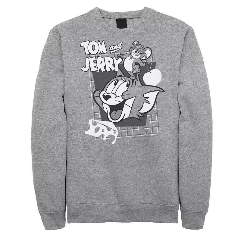 Mens Disneys The Lion King Cave Painting Fleece Athletic Grey Product Image