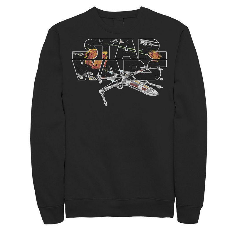 Mens Star Wars Basic X Wing Sweatshirt Pullover Product Image