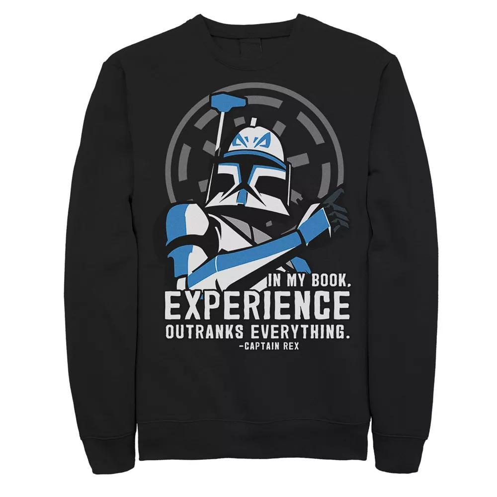 Men's Star Wars Clone Wars Captain Rex Experience Sweatshirt, Size: XXL, Black Product Image