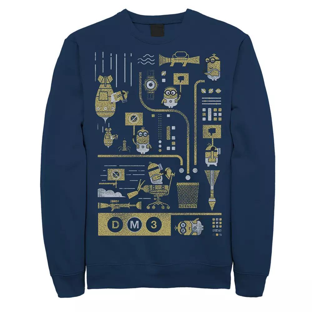 Men's Minions Bad Ideas Sweatshirt,  Product Image