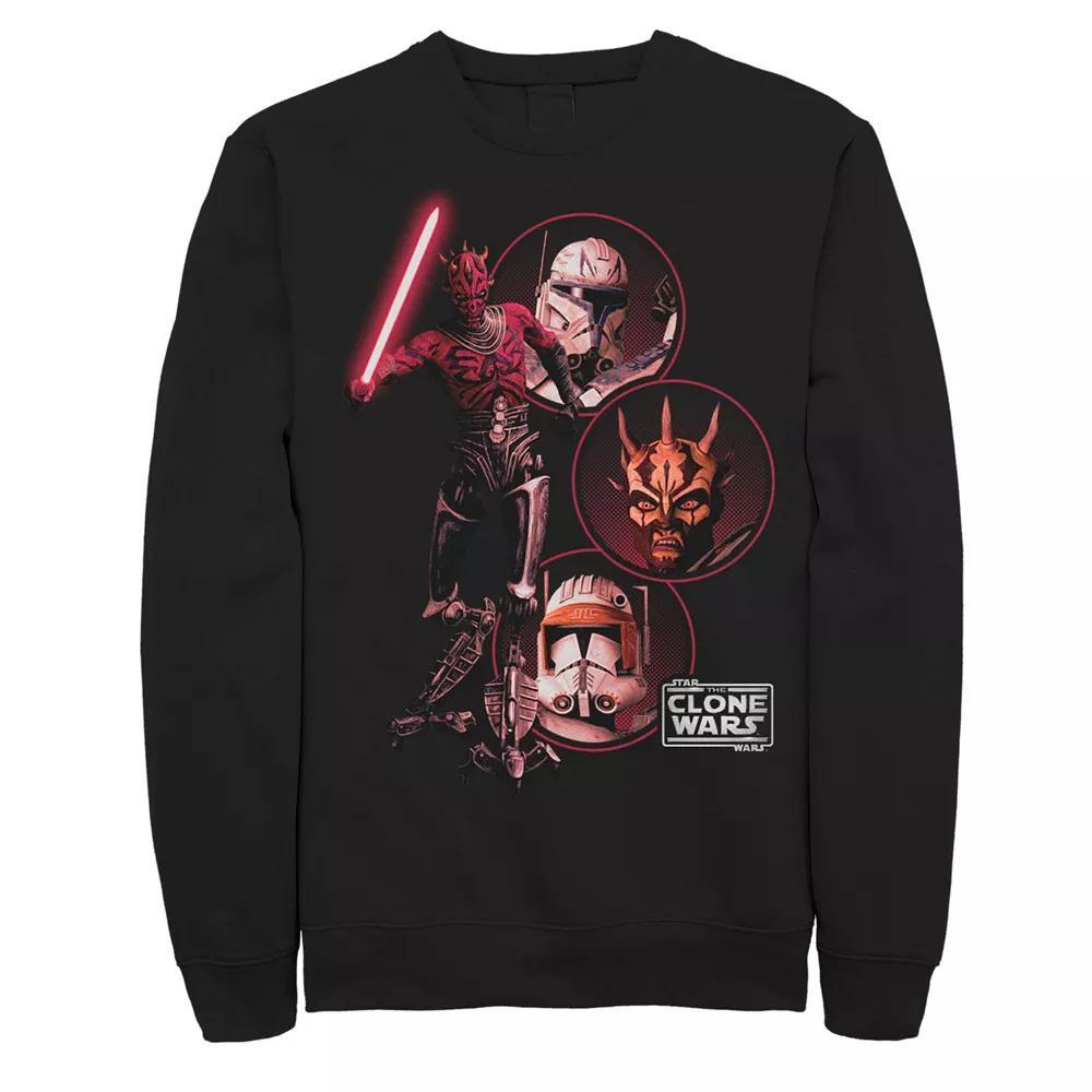 Men's Star Wars: Clone Wars Dark Side Group Shot Sweatshirt,  Product Image