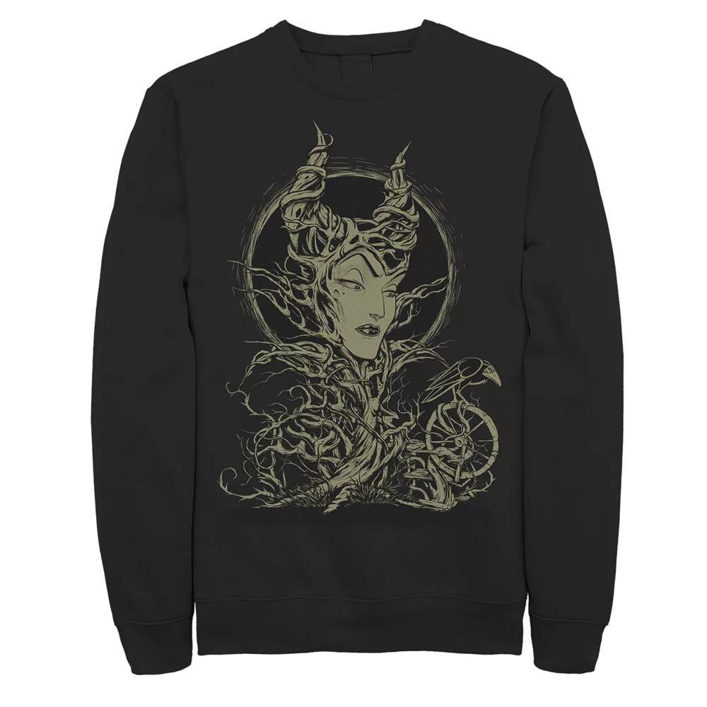 Disney's Sleeping Beauty Maleficent Men's Crow Branches Sweatshirt,  Product Image