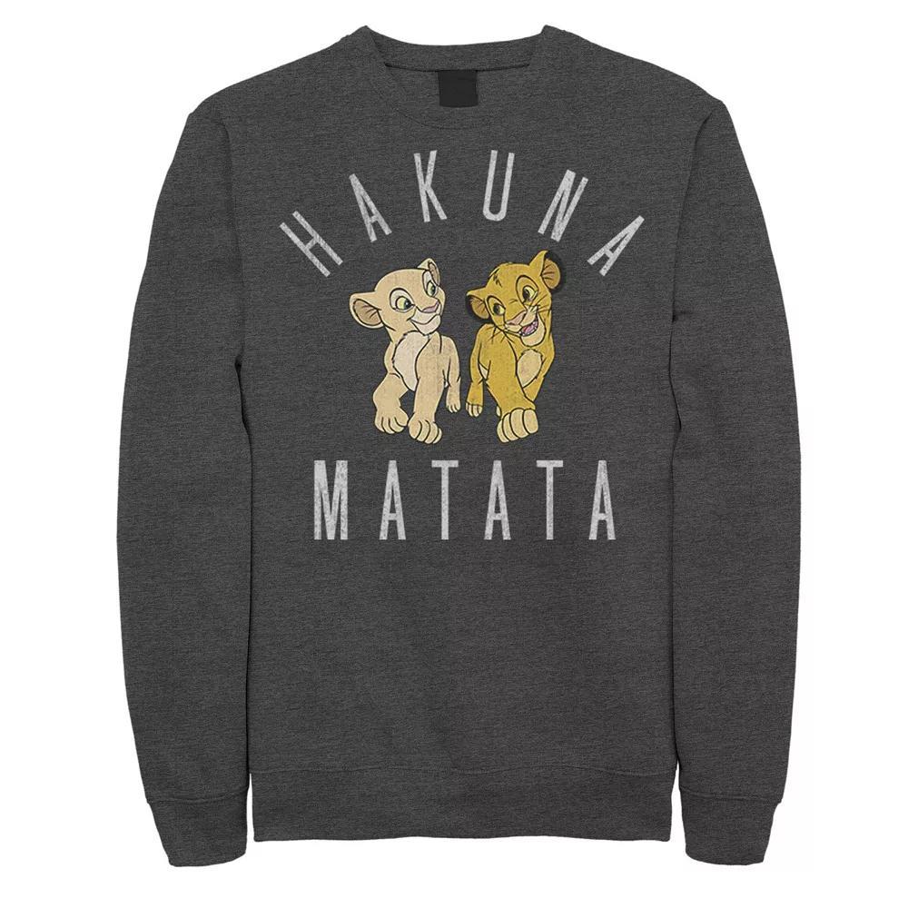 Disney's The Lion King Simba Nala Men's Hakuna Matata Sweatshirt,  Product Image