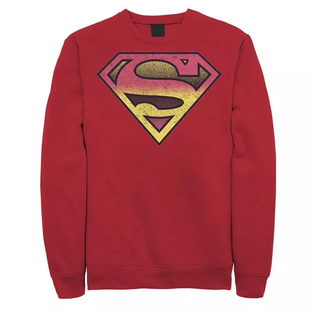 Men's DC Comics Justice League Tie Dye Logo Fleece Sweatshirt,  Product Image