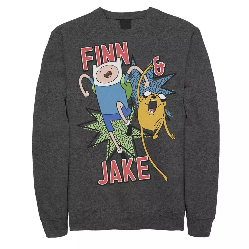 Men's Cartoon Network Adventure Time Finn & Jake Kapows Fleece,  Product Image